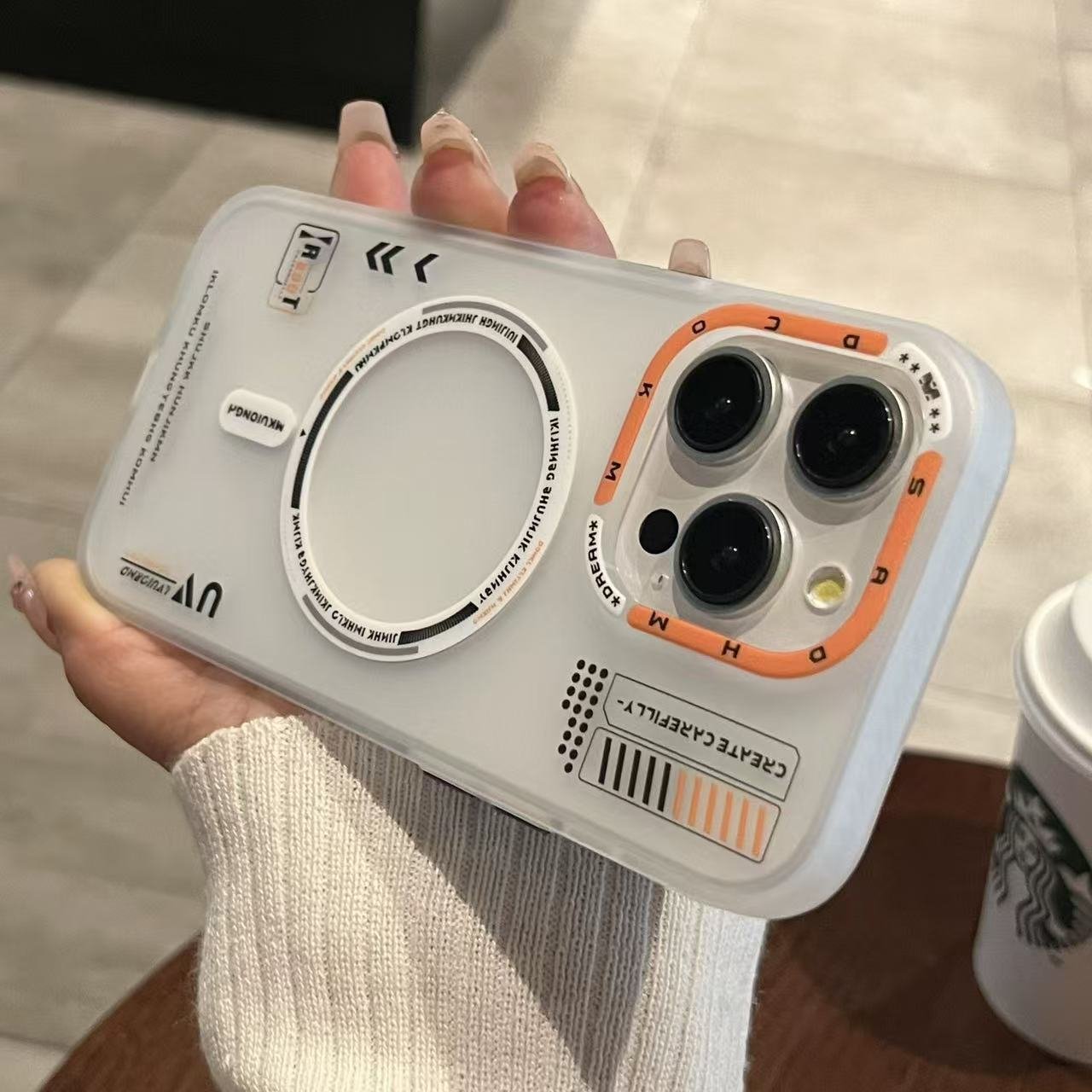 ✨ Coque Arrière en Silicone Véritable – Design Luxe avec Sangle Pour IPhone – Image 2