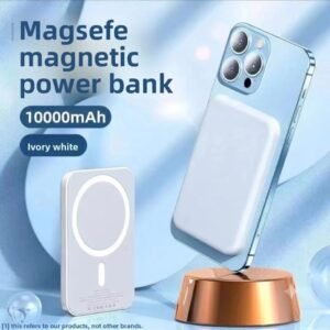 ⚡ Batterie Externe Magnétique Sans Fil – 5000 mAh / 10000 mAh